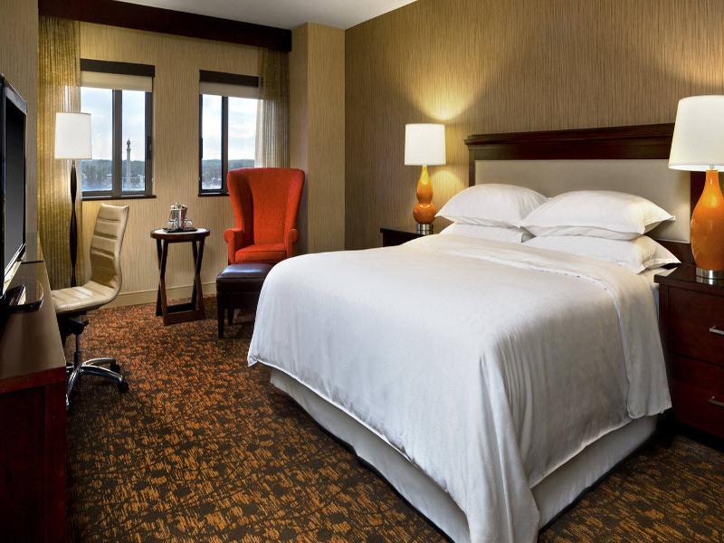 Sheraton Springfield Monarch Place Hotel Buitenkant foto