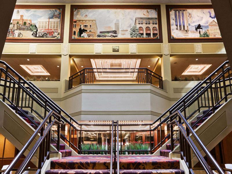 Sheraton Springfield Monarch Place Hotel Buitenkant foto