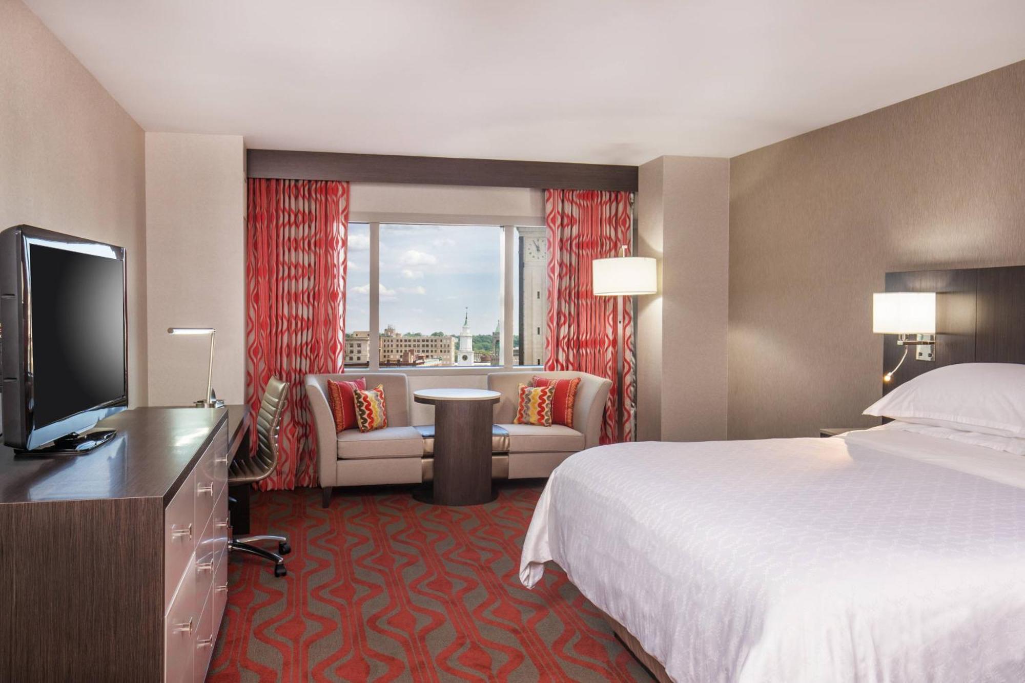 Sheraton Springfield Monarch Place Hotel Buitenkant foto