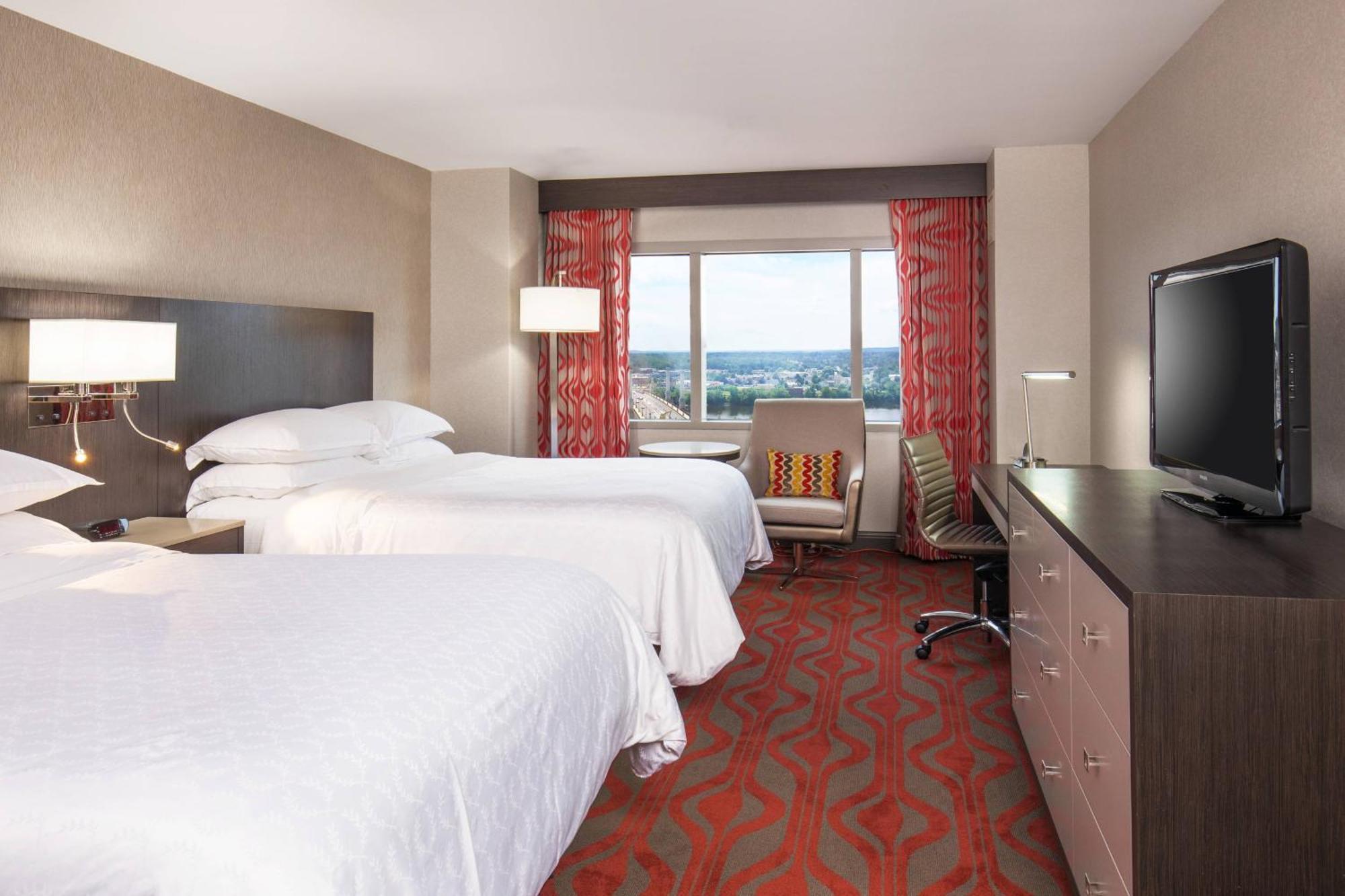 Sheraton Springfield Monarch Place Hotel Buitenkant foto
