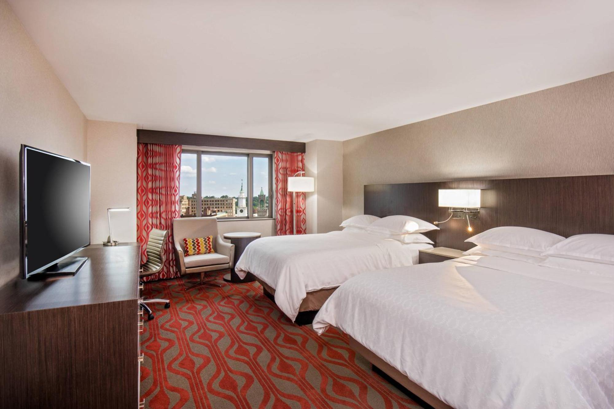 Sheraton Springfield Monarch Place Hotel Buitenkant foto