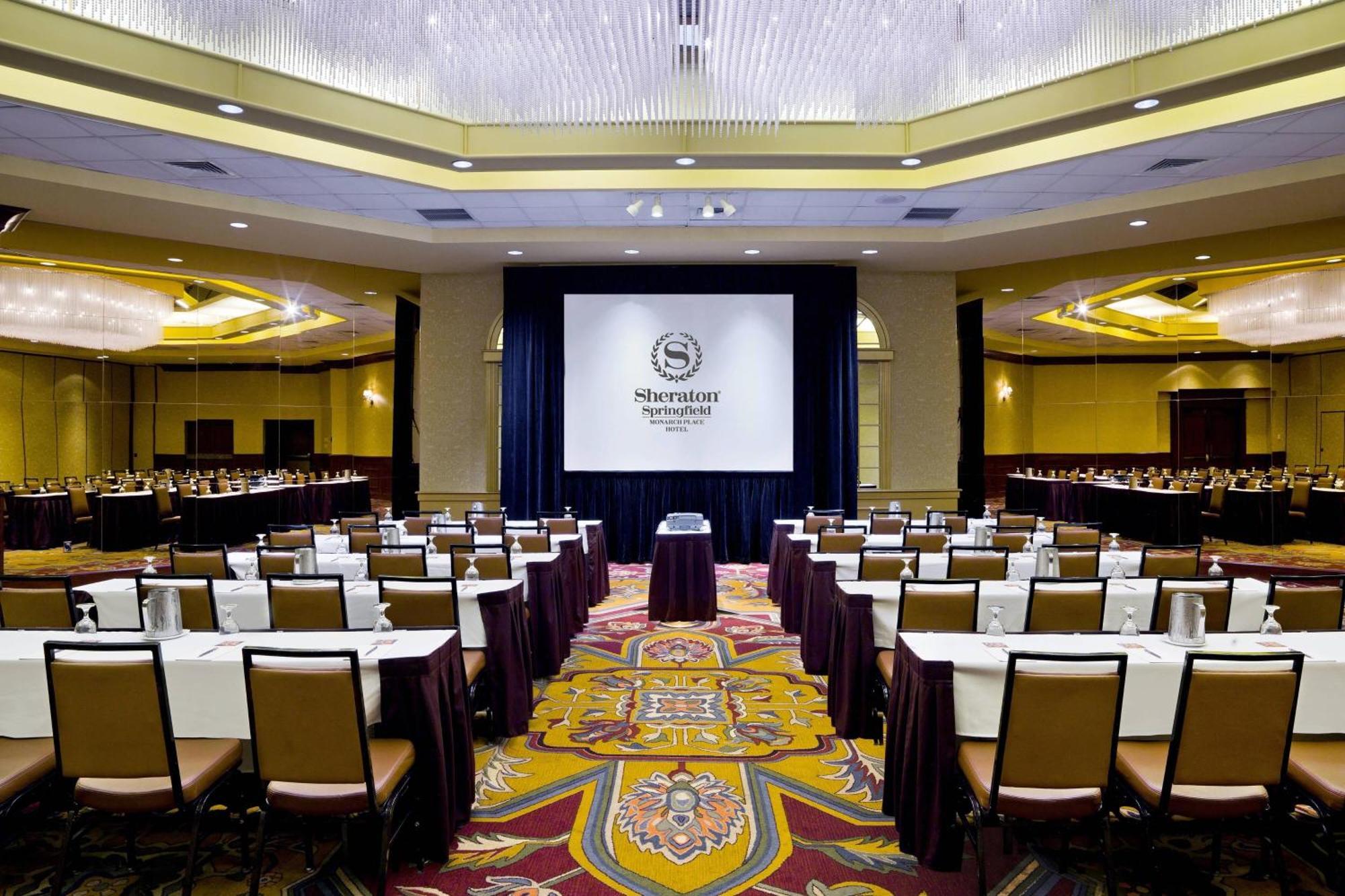 Sheraton Springfield Monarch Place Hotel Buitenkant foto