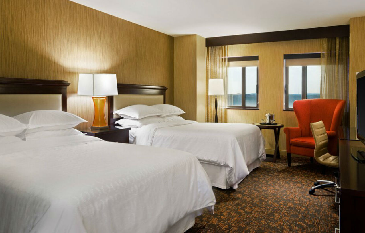 Sheraton Springfield Monarch Place Hotel Buitenkant foto